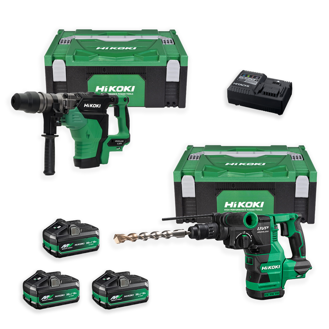 Set akumulatorskih kladiv SDS + in SDS - Max