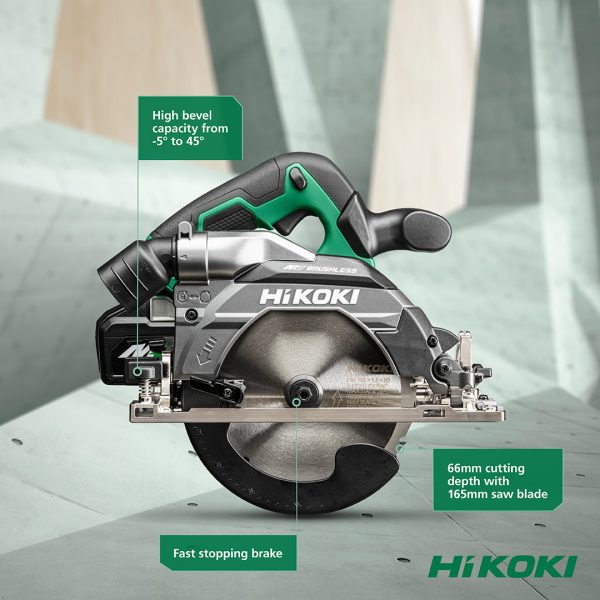 Akumulatorska krožna žaga HiKOKI C3606DB