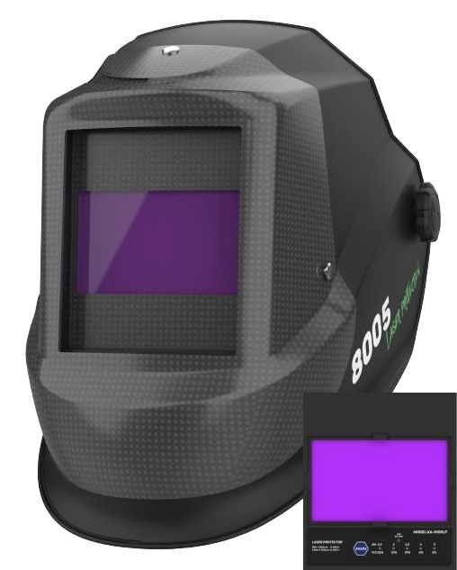 Varilna maska za lasersko varjenje Shine LP 8005 s filtrom XA-1005LP